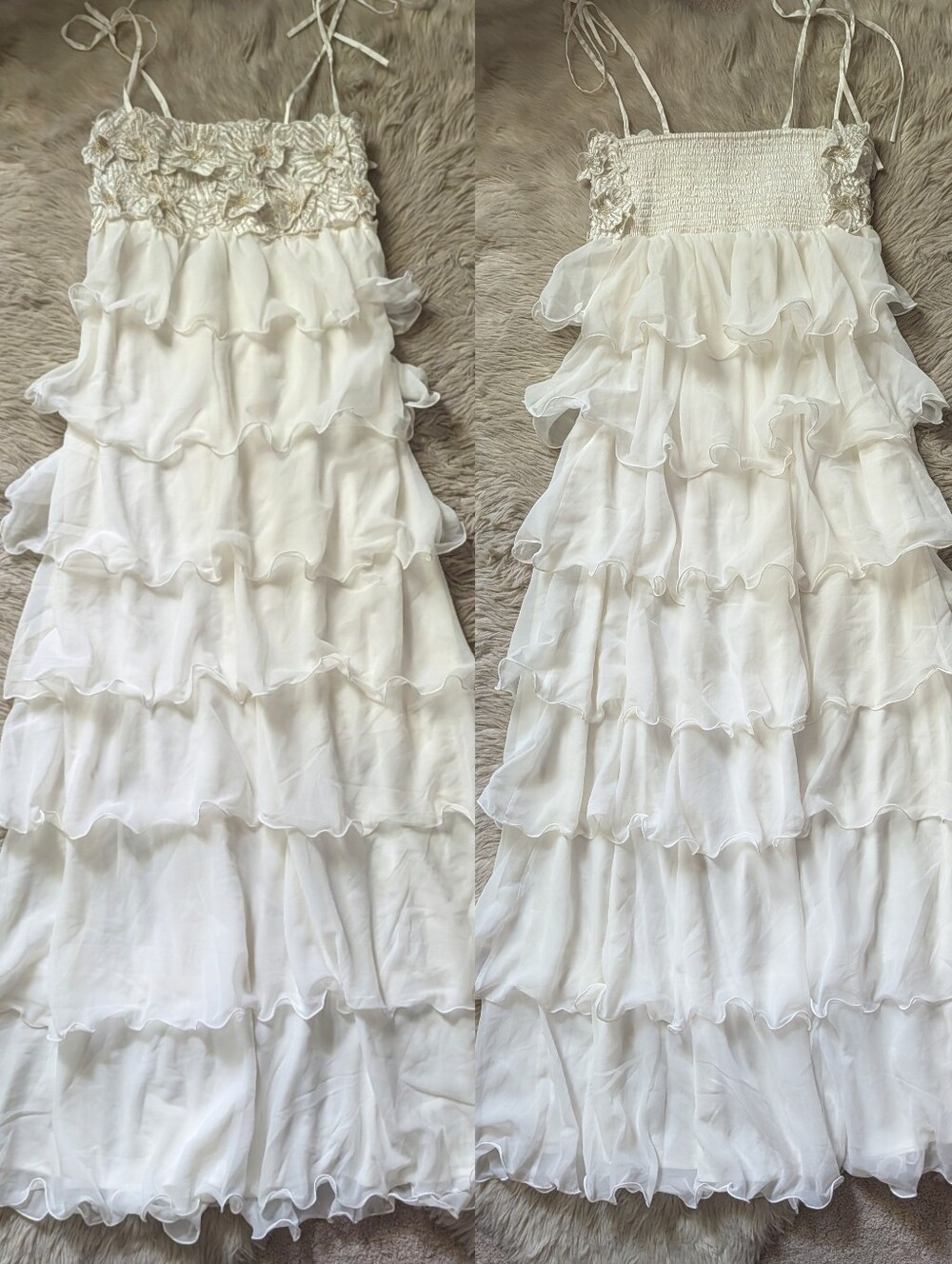 NWOT Show Me Your Mumu Gabriella Dress in White Enchanted Embellishment - Picture 4 of 14